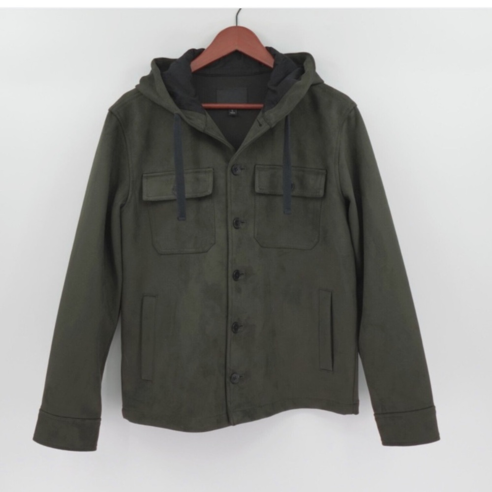 Banana Republic Olive Hooded Jacket